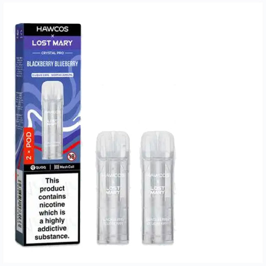 Blackberry Blueberry Lost Mary X Hawcos Refill Pods
