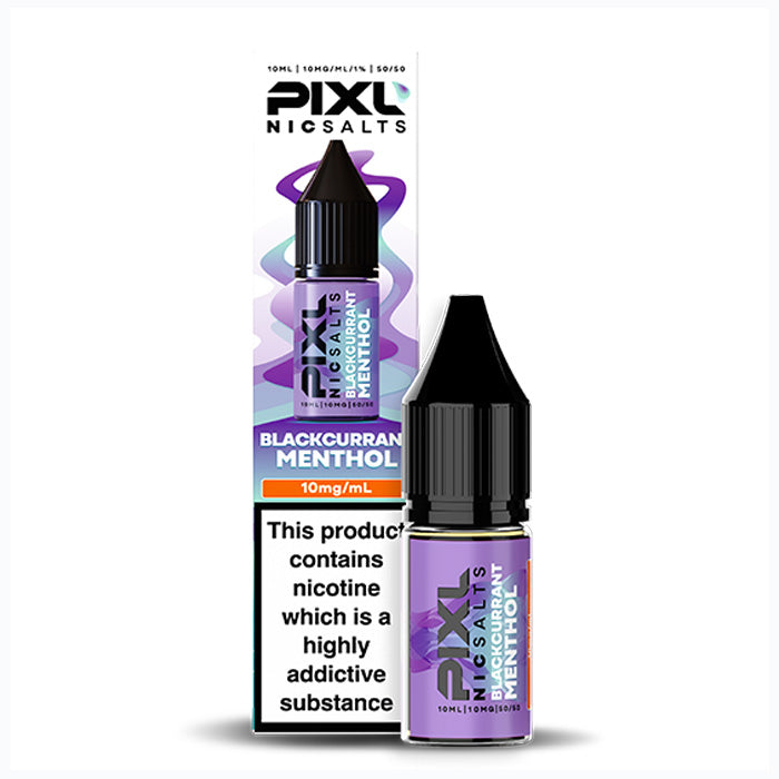 Pixl Nic Salts - blackcurrant menthol