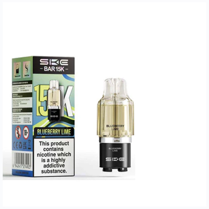 SKE Bar 15K Prefilled Pod Blueberry Lime