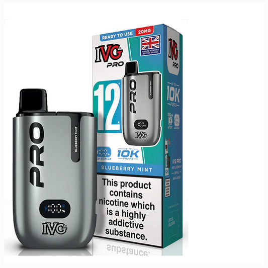 Blueberry Mint IVG Pro 12 Pod Kit