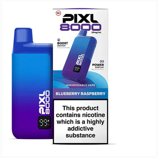 Blueberry Raspberry Pixl 8000 Pod Kit