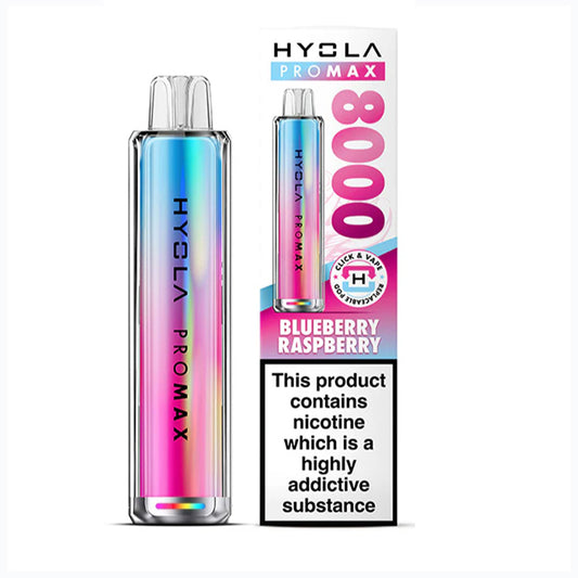 Blueberry Raspberry Hyola Pro Max 8K Pod Kit