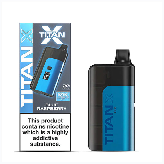 Blueberry Raspberry Titan X Pod Kit