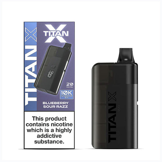 Blueberry Sour Razz Titan X Pod Kit