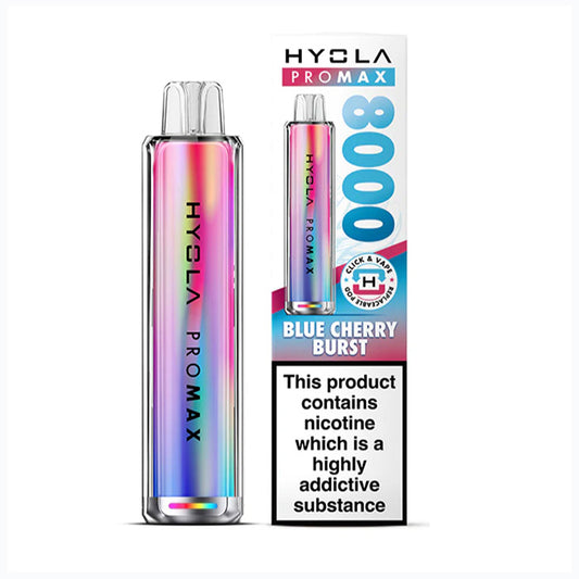 Blue Cherry Burst Hyola Pro Max 8K Pod Kit