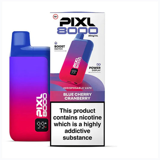 Blue Cherry Cranberry Pixl 8000 Pod Kit