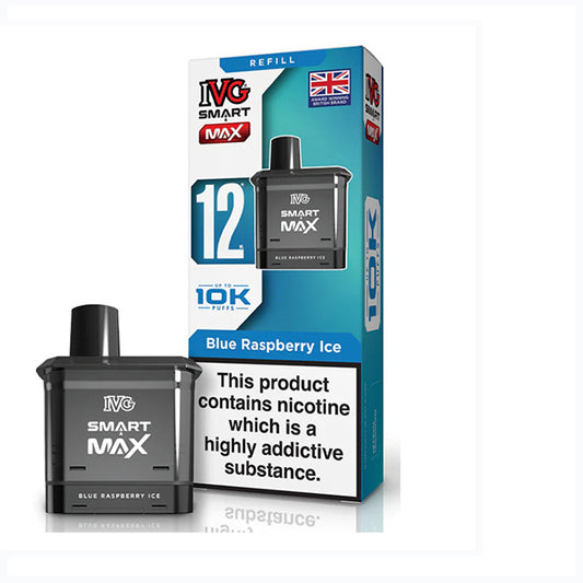 Blue Raspberry Ice IVG Smart Max Refills