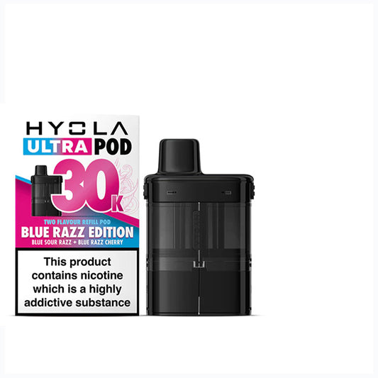 Blue Razz Edition Hyola 30K Refill Pod