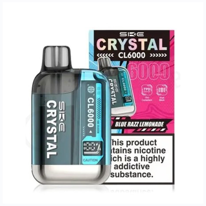 Blue Razz Lemonade SKE Crystal 6000 Puff Pod Kit