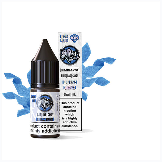 Blue Razz Strawzz Ruthless Bar Saltz