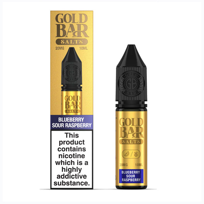 Blueberry Sour Raspberry Gold Bar Nic Salt