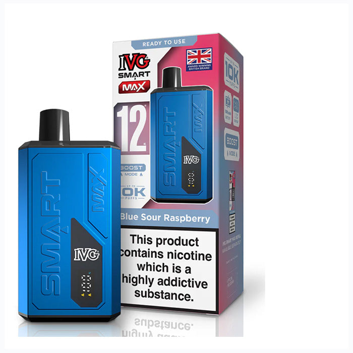 Blue Sour Raspberry IVG Smart Max Pod Kit