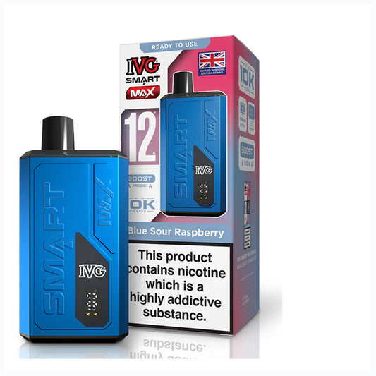 Blue Sour Raspberry IVG Smart Max Pod Kit