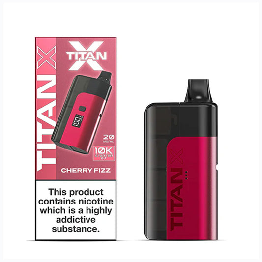 Cherry Fizz Titan X Pod Kit