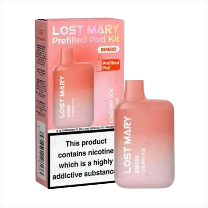 Lost Mary 600 Pod Kit - Cherry Ice