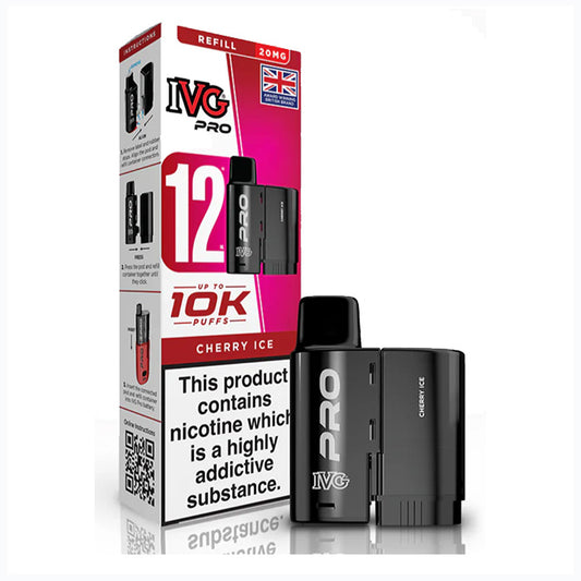 IVG PRO 12 Refill Pods - Cherry Ice