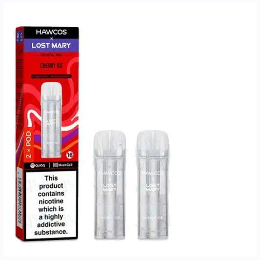 Cherry Ice Lost Mary X Hawcos Refill Pods