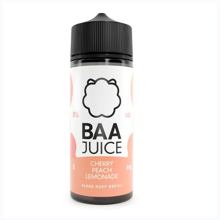 Cherry Peach Lemonade Baa Juice 100ml Shortfill