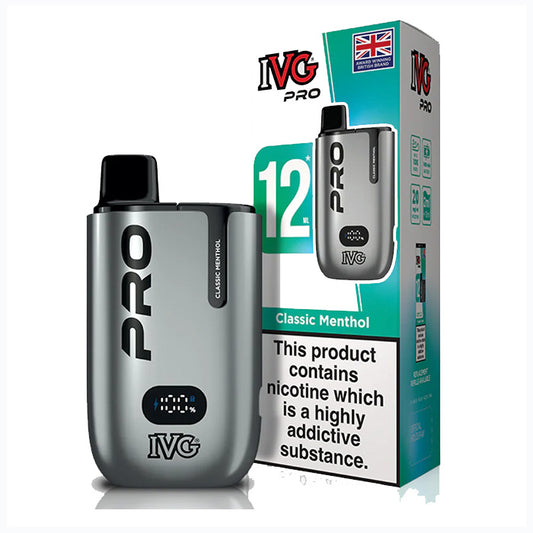 Classic Menthol IVG Pro 12 Pod Kit