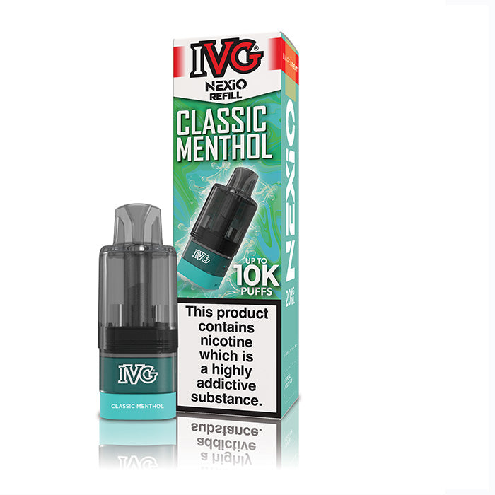IVG Nexio 10K Refill Pods Classic Menthol