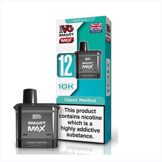 Classic Menthol IVG Smart Max Refills
