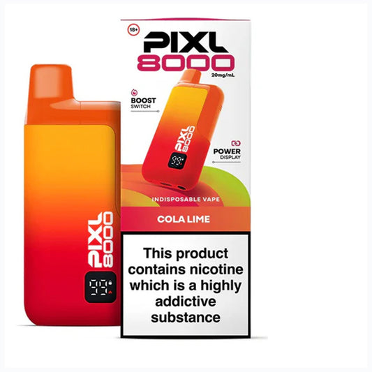 Cola Lime Pixl 8000 Pod Kit