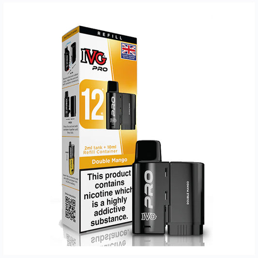 IVG PRO 12 Refill Pods - Double Mango