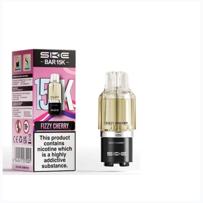 SKE Bar 15K Prefilled Pod Fizzy Cherry