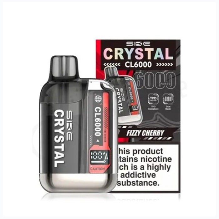 Fizzy Cherry SKE Crystal 6000 Puff Pod Kit
