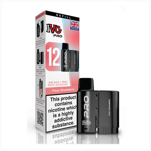 IVG PRO 12 Refill Pods - Fizzy Strawberry