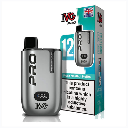 Fresh Menthol Mojito IVG Pro 12 Pod Kit