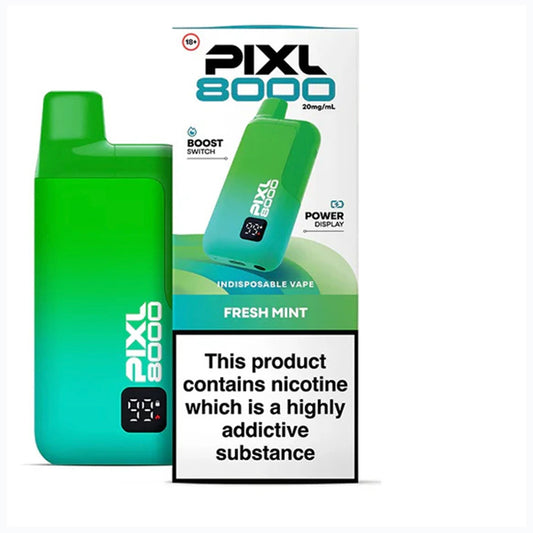 Fresh Mint Pixl 8000 Pod Kit