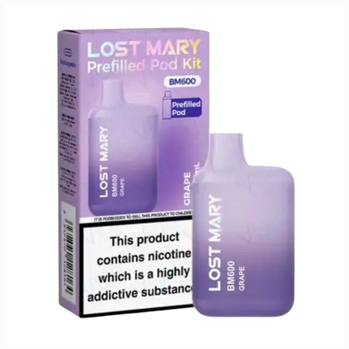 Lost Mary 600 Pod Kit -Grape