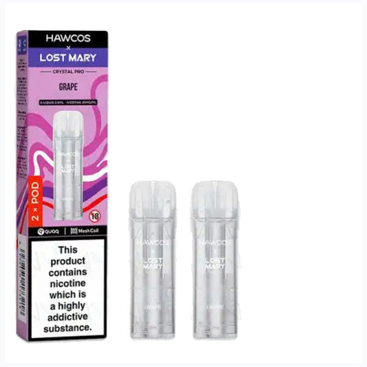 Grape Lost Mary X Hawcos Refill Pods