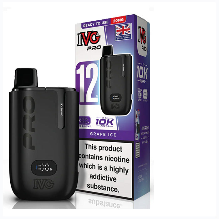 Grape Ice IVG Pro 12 Pod Kit