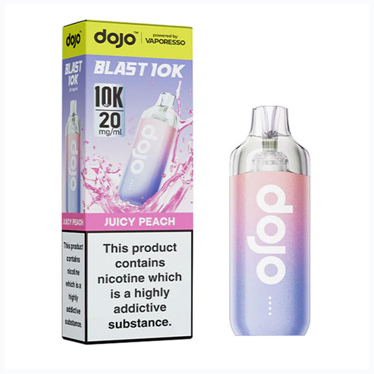 Juicy Peach DOJO Blast 10K Pod Kit