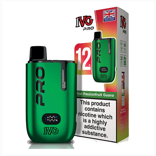 Kiwi Passionfruit Guava IVG Pro 12 Pod Kit
