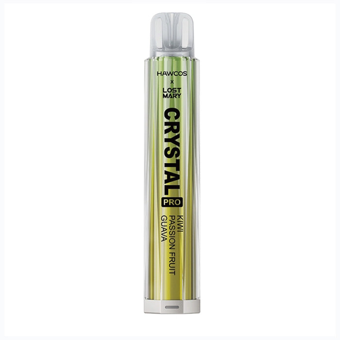 Kiwi Passionfruit Guava Lost Mary X Hawcos Crystal Pro Pod Kit