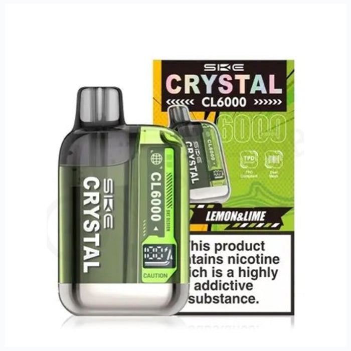 Lemon & Lime SKE Crystal 6000 Puff Pod Kit
