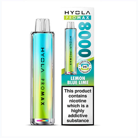 Lemon Blue Lime Hyola Pro Max 8K Pod Kit
