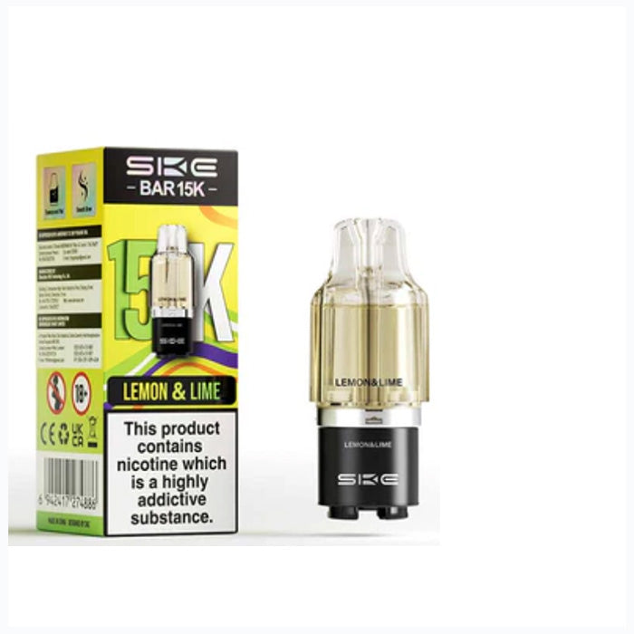 SKE Bar 15K Prefilled Pod Lemon Lime
