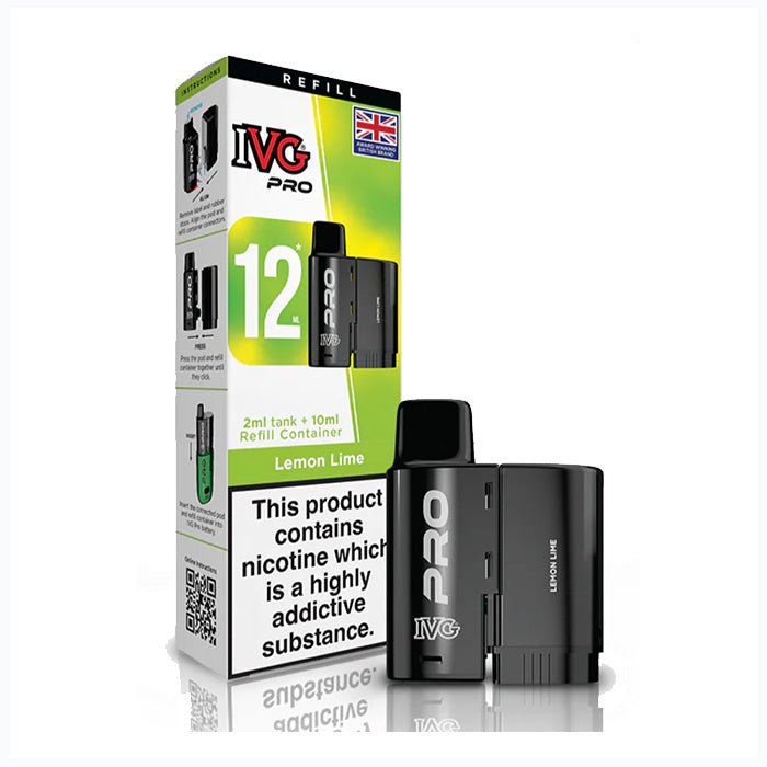 IVG PRO 12 Refill Pods -Lemon Lime