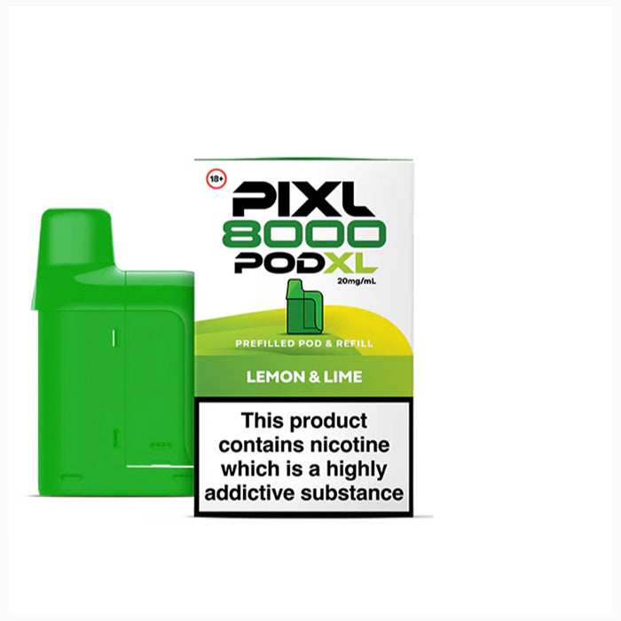 Lemon Lime Pixl 8000 Refill Pod