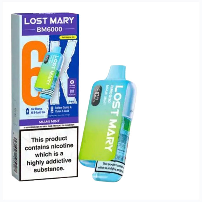Miami Mint Lost Mary Bm6000 Pod kit