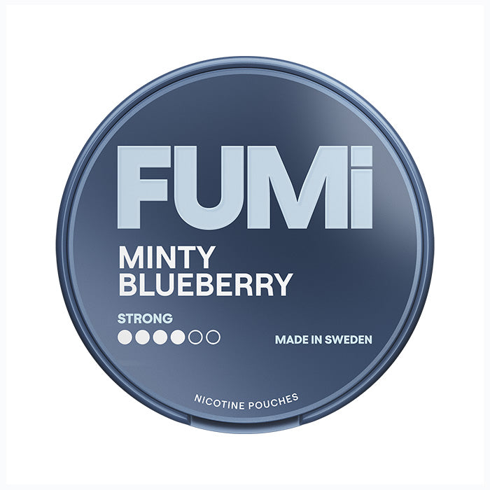 Fumi Nicotine Pouches - Minty Blueberry Strong