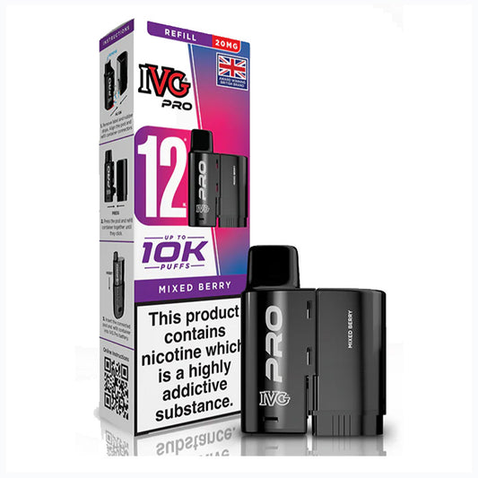 IVG PRO 12 Refill Pods - Mixed Berry