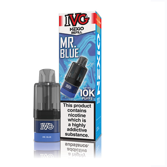 IVG Nexio 10K Refill Pods Mr Blue