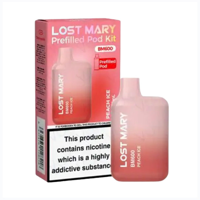 Lost Mary 600 Pod Kit -Peach Ice