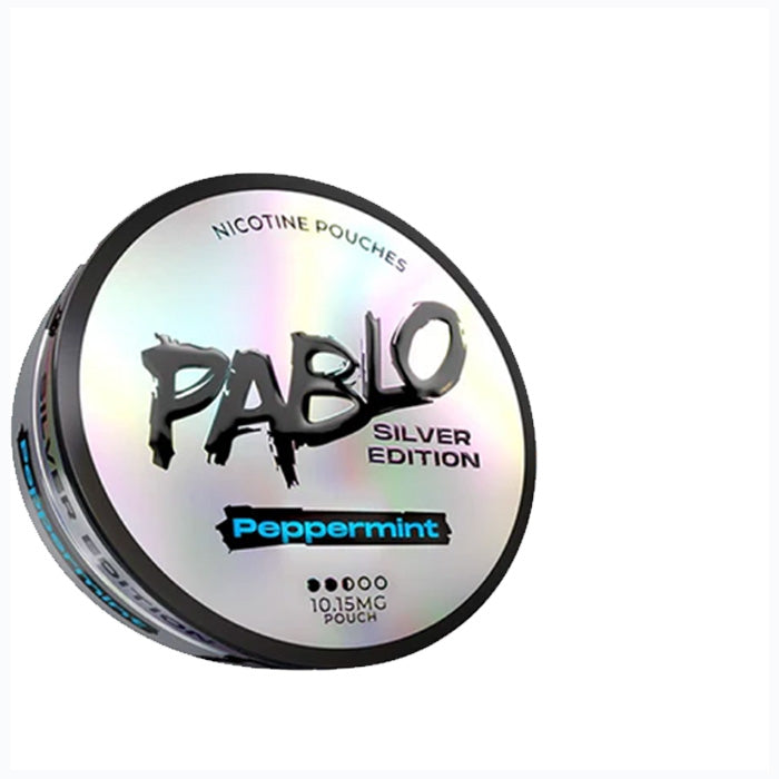 Peppermint Pablo Silver Edition Nicotine Pouches