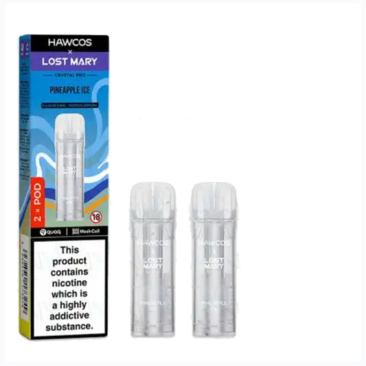 Pineapple Ice Lost Mary X Hawcos Refill Pods